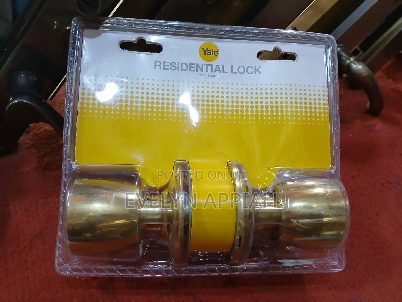 Bathroom Knob Lock(No Key)