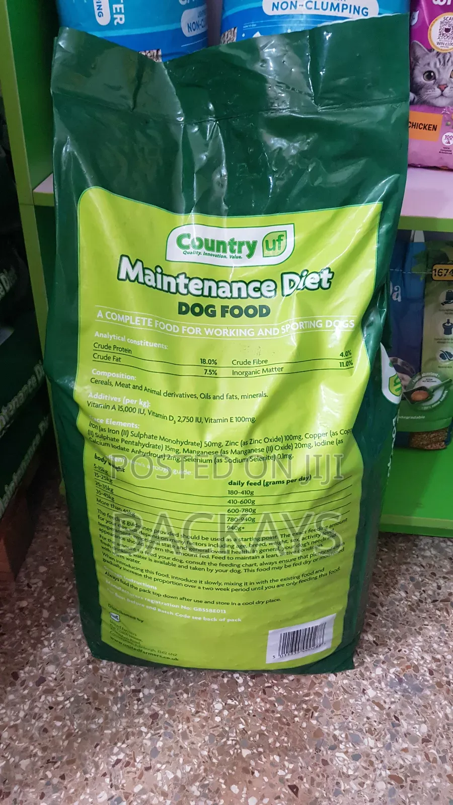 Country Maintenance Complete Dog Food for All Dog Types