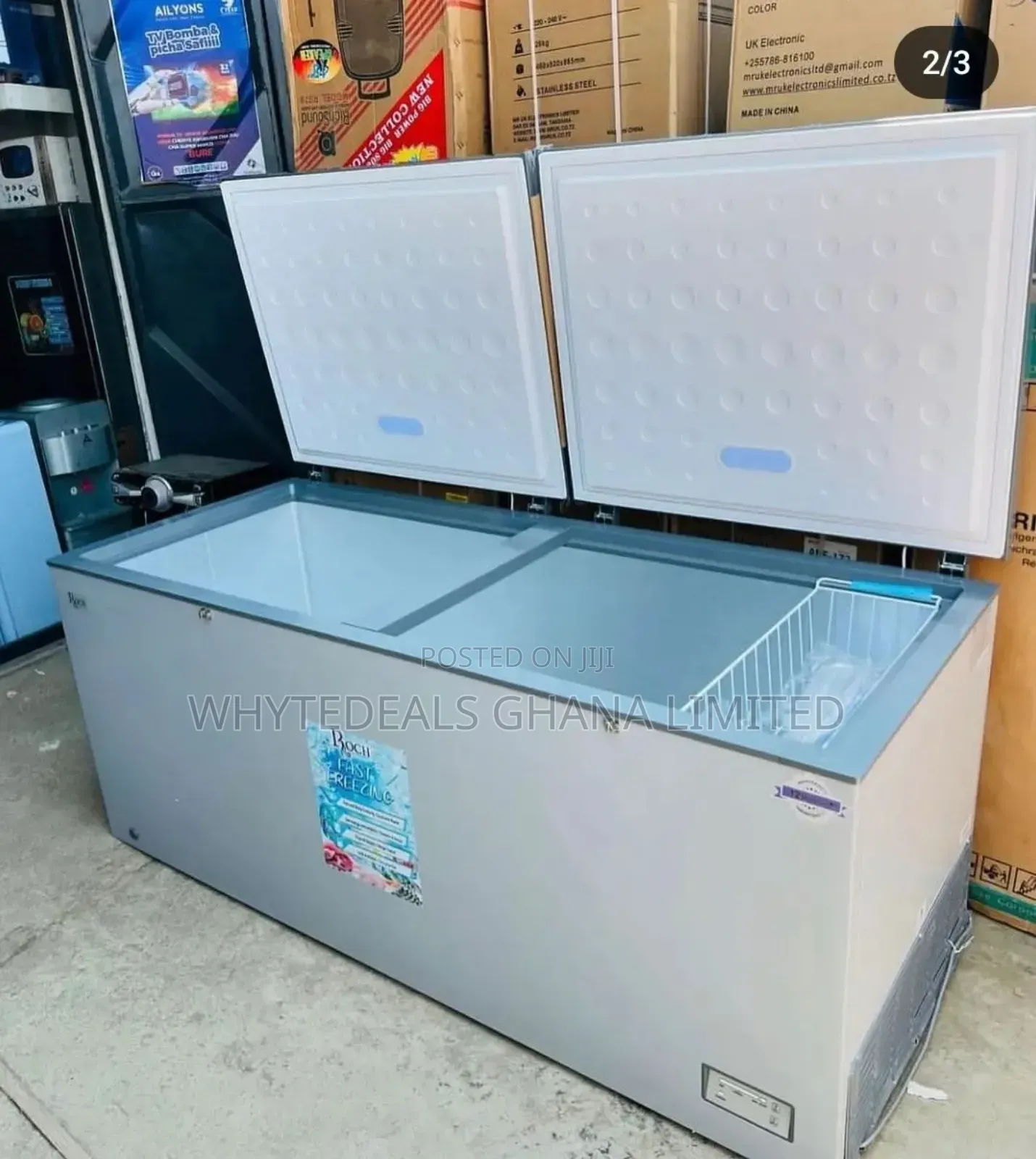 Roch 508L Chest Freezer| Energy Saving| 5-Years Warranty