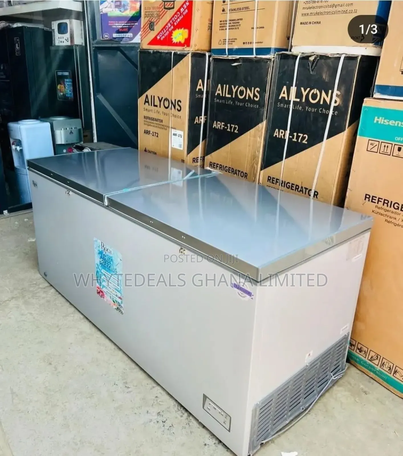 Roch 508L Chest Freezer| Energy Saving| 5-Years Warranty