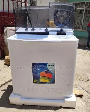 Unitek 12kg Top Load Washing Machine| Twin-Tub| Semi Auto