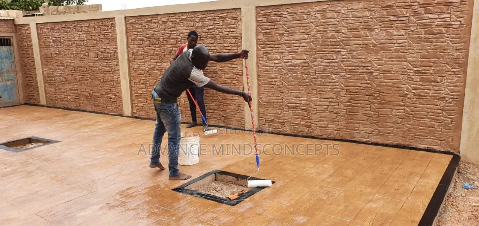 Floor Decorative Imprint