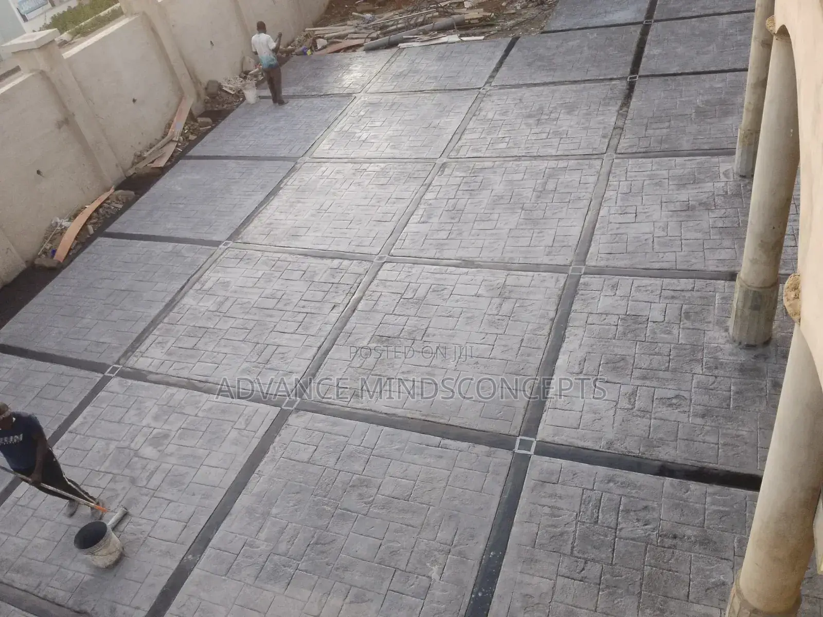 Concrete Decorative Stamp Imprint