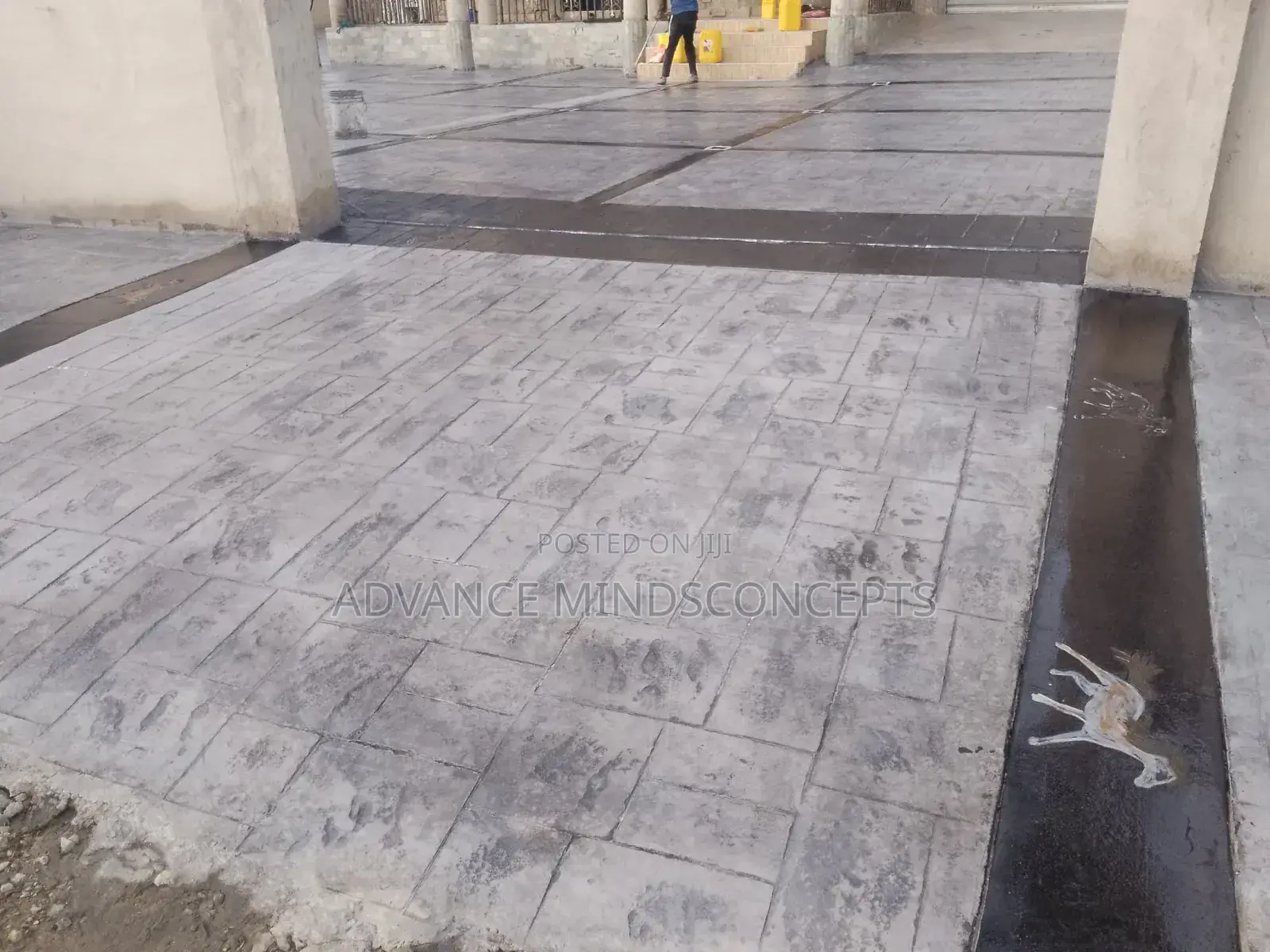 Concrete Decorative Stamp Imprint