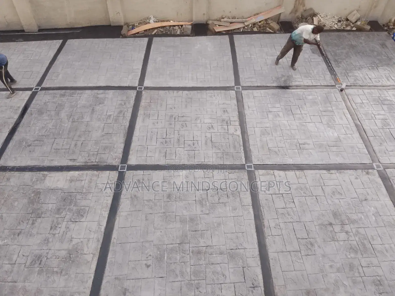 Concrete Decorative Stamp Imprint