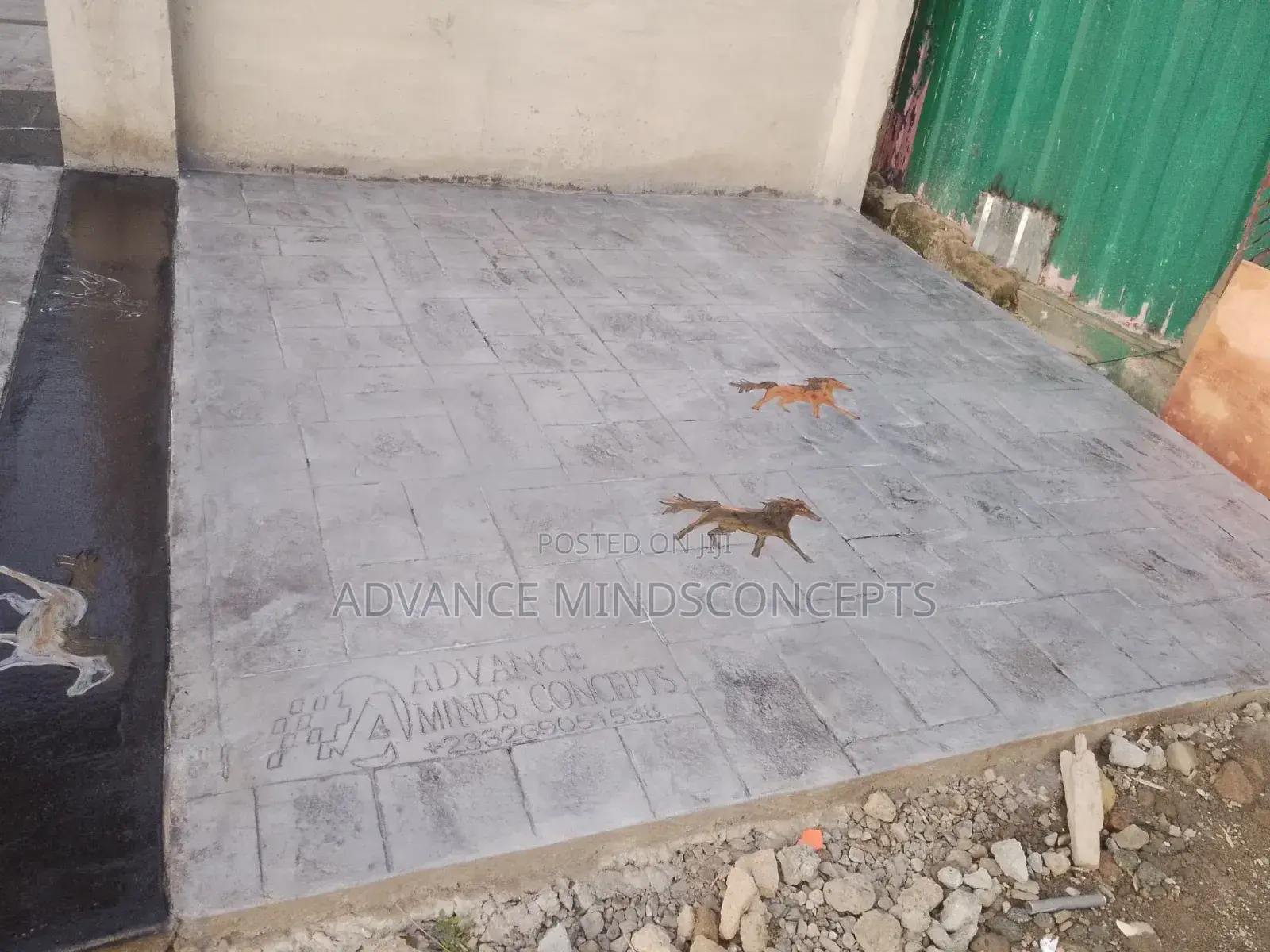Concrete Decorative Stamp Imprint