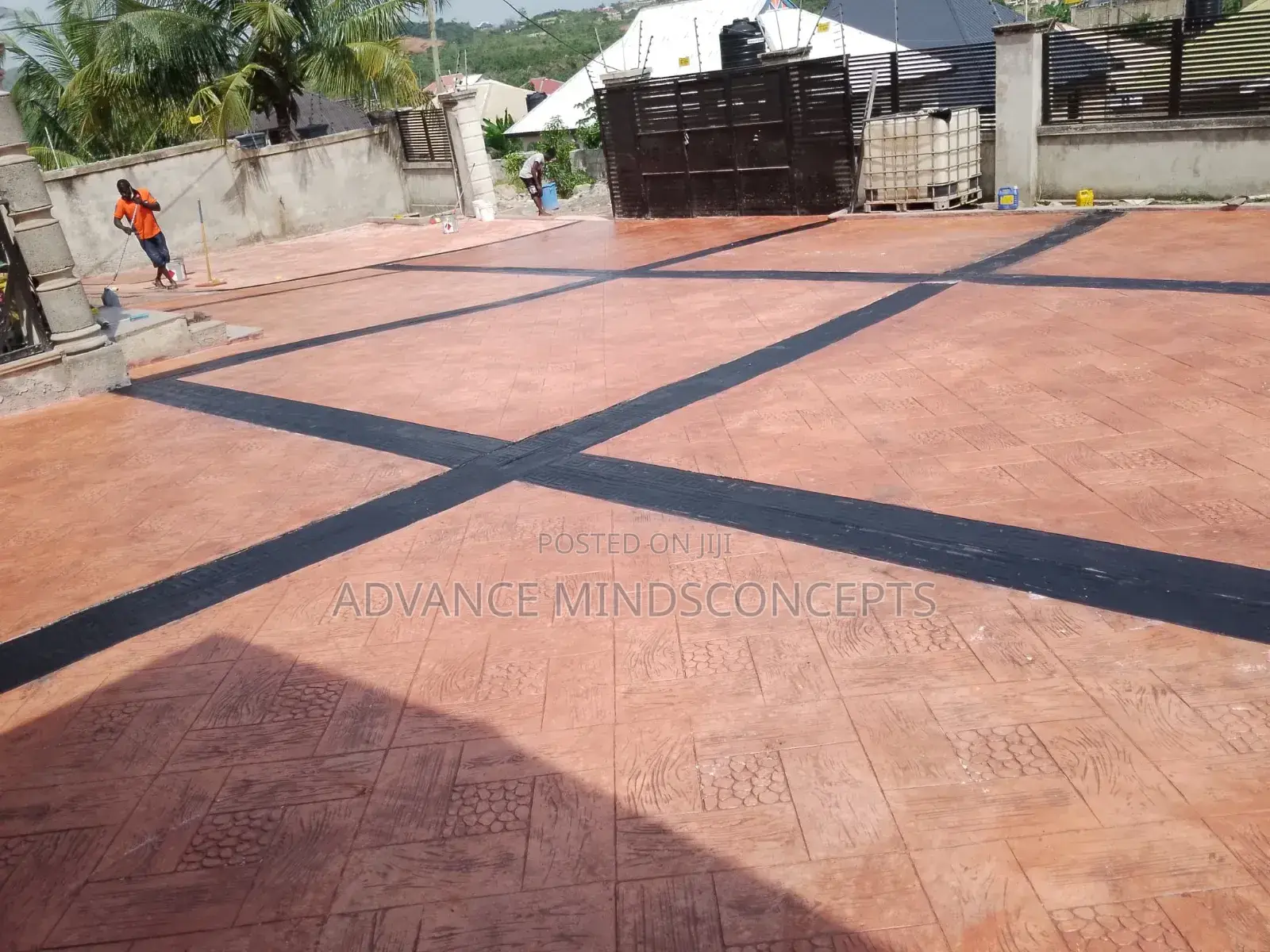 Concrete Floor Work.