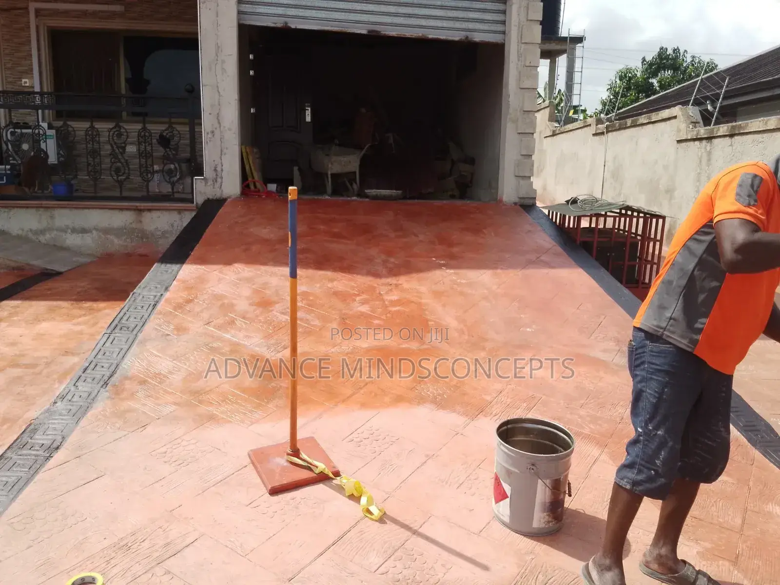 Concrete Floor Work.