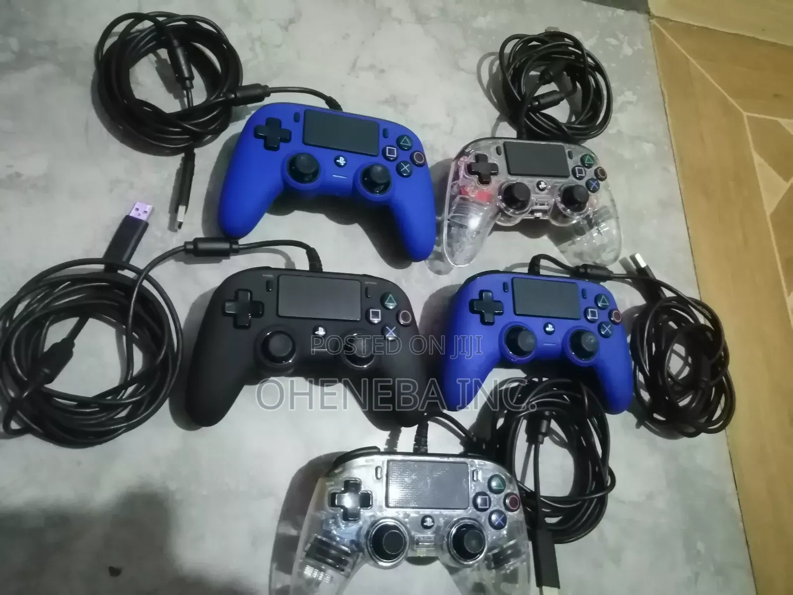 PS4 Officially Licensed Nacon Wired Controllers