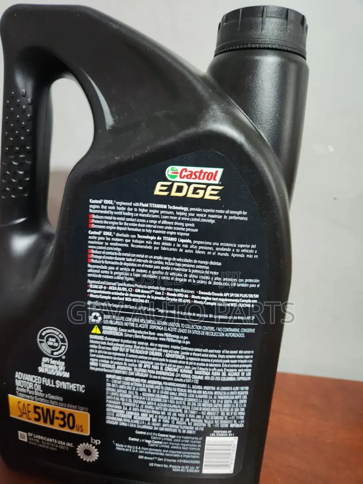 Castrol Edge Original Engine Oil From Usa(Ow-20,5w-30)