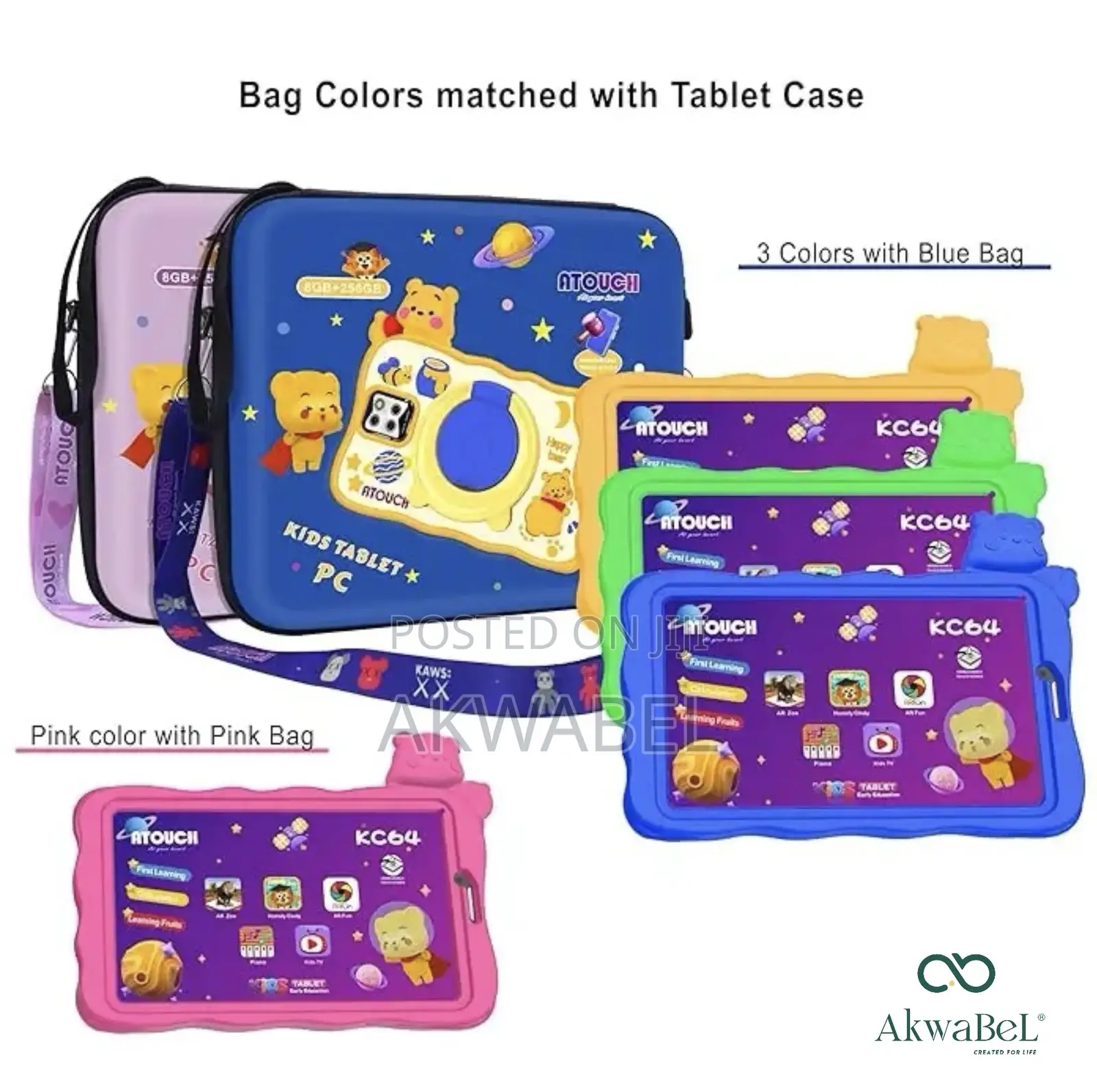 Atouch Educational Kids Tablet • KC64 • SIM + Wifi