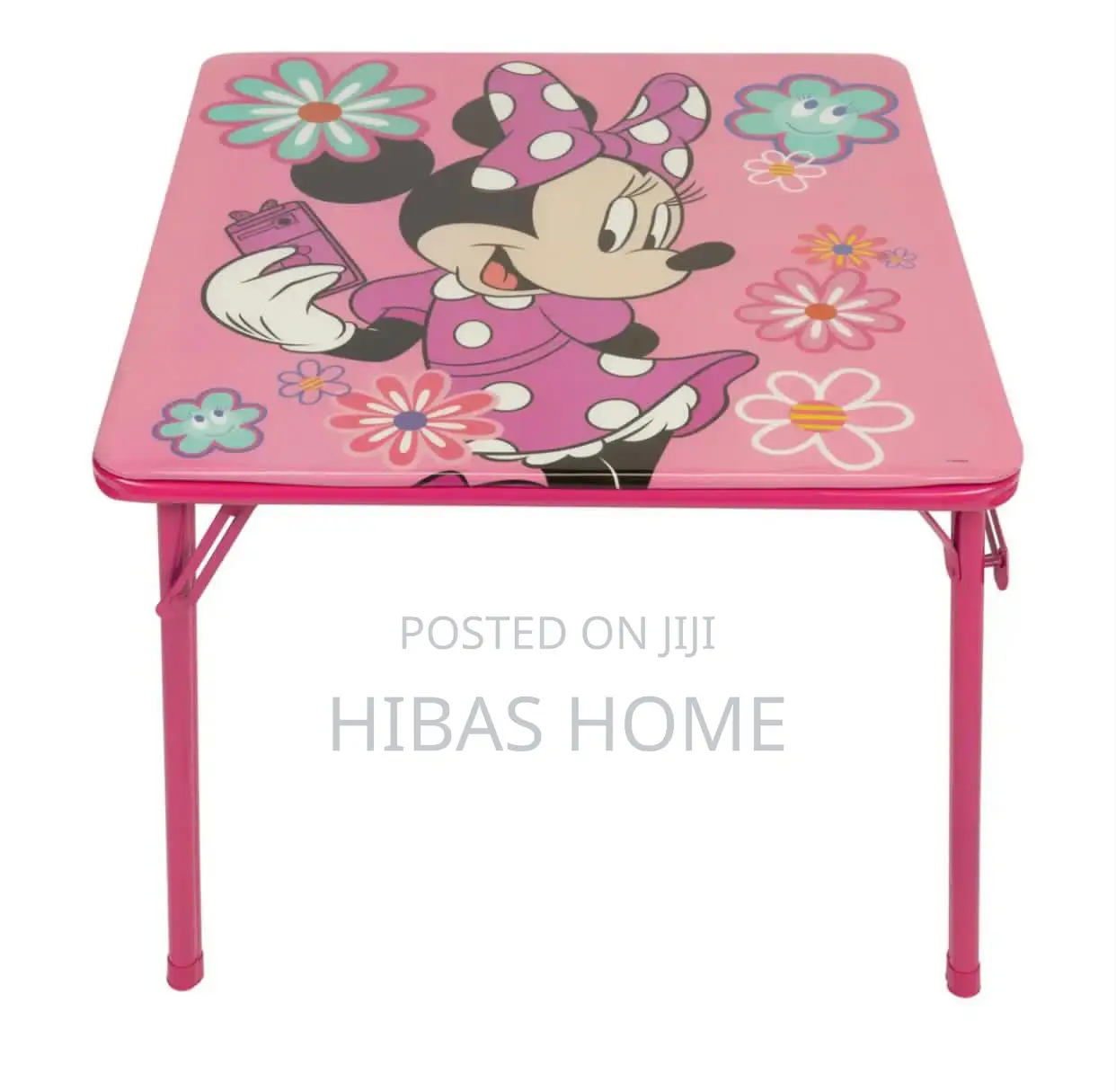 Nickelodeon Minnie Mouse Kids Table 2 Chairs (3-7yrs)