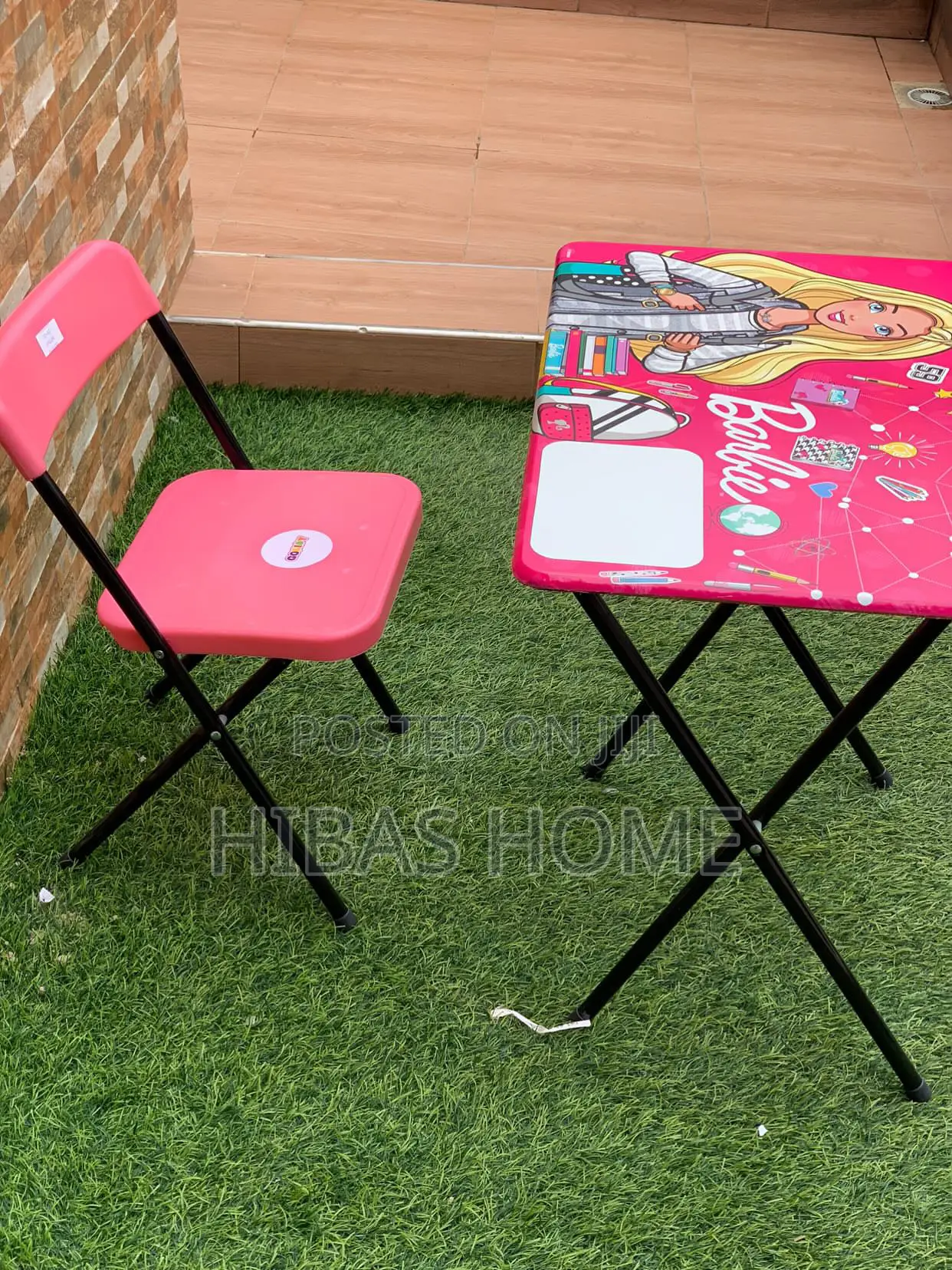 Barbie Table 1 Chair (4- 9 Yrs )