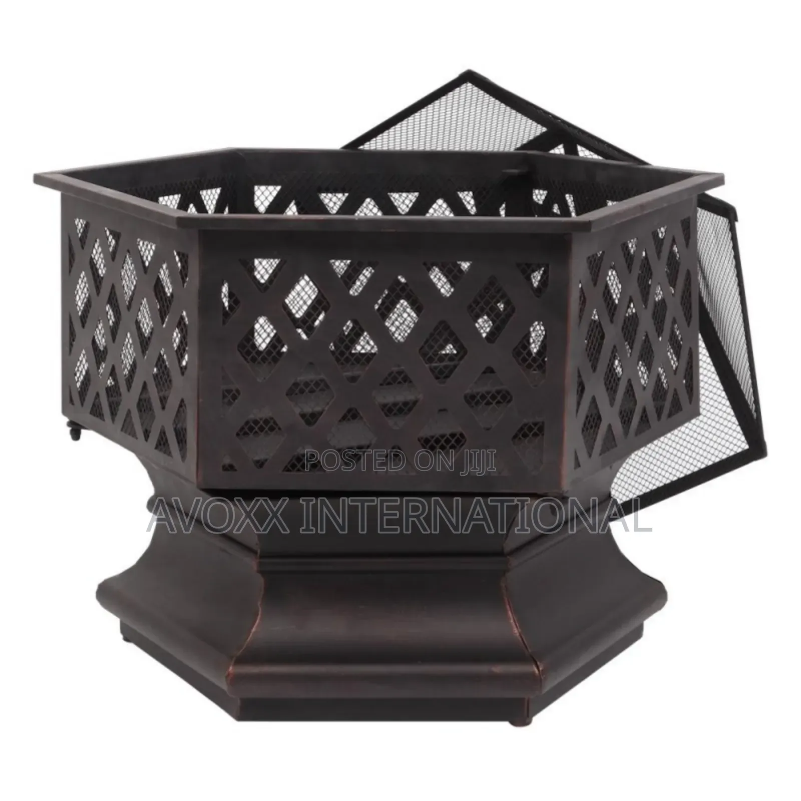 Zimtown 22 Inch Fire Pit Wood Burning Bonfire Firebowl