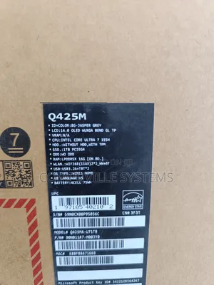 New Laptop Asus Q405UA 16GB Intel Core Ultra 7 SSD 1T