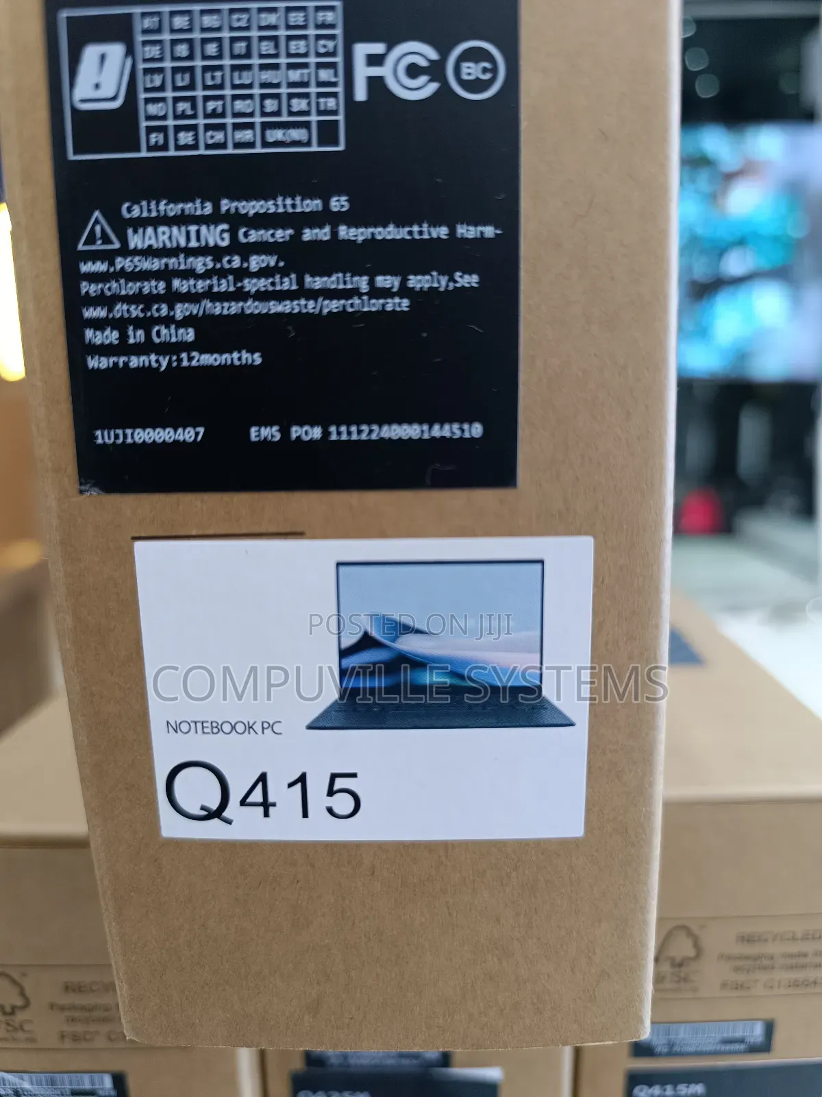 New Laptop Asus VivoBook S550CM 8GB Intel Core Ultra 5 SSD 512GB