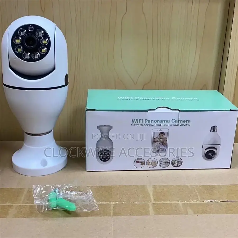 360 Original Smart Wifi Bulb Security Camera. Ftycam Confi
