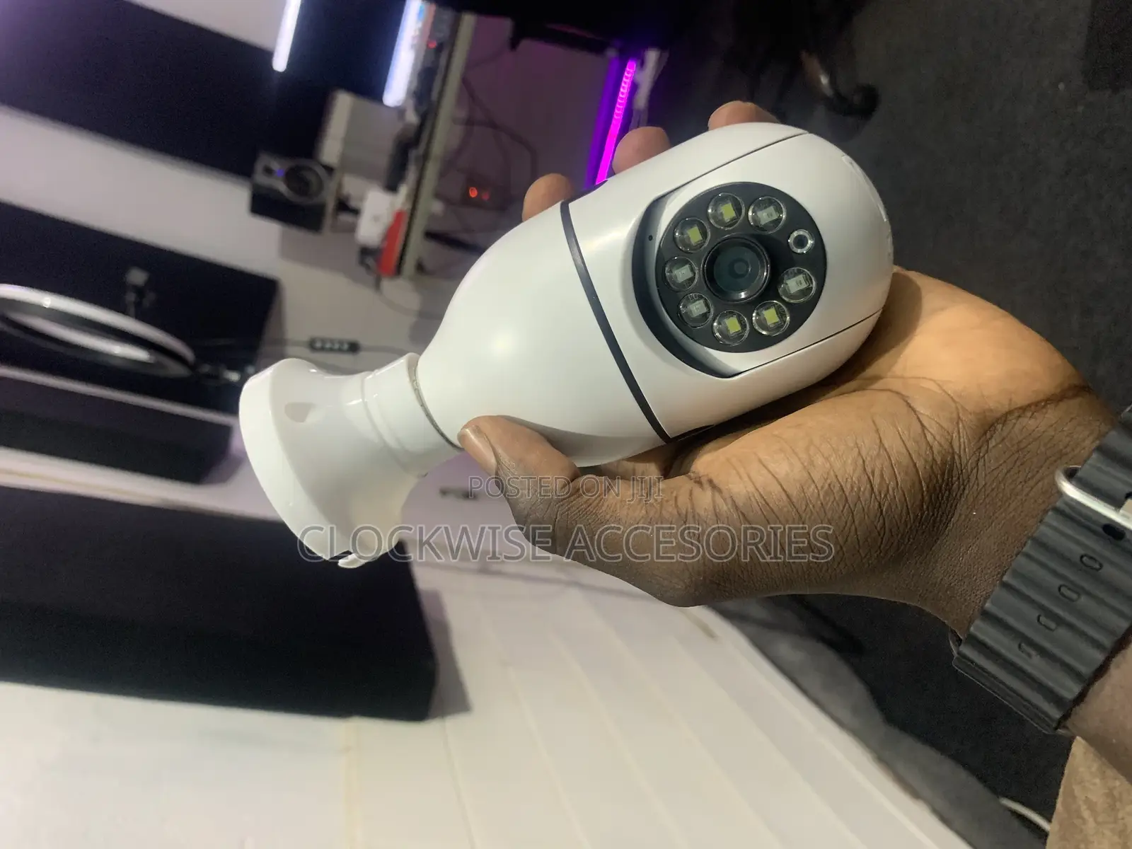 360 Original Smart Wifi Bulb Security Camera. Ftycam Confi
