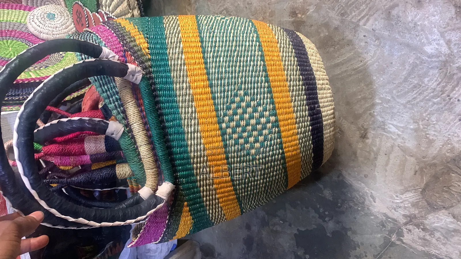 Handwoven Straw Bags and Baskets
