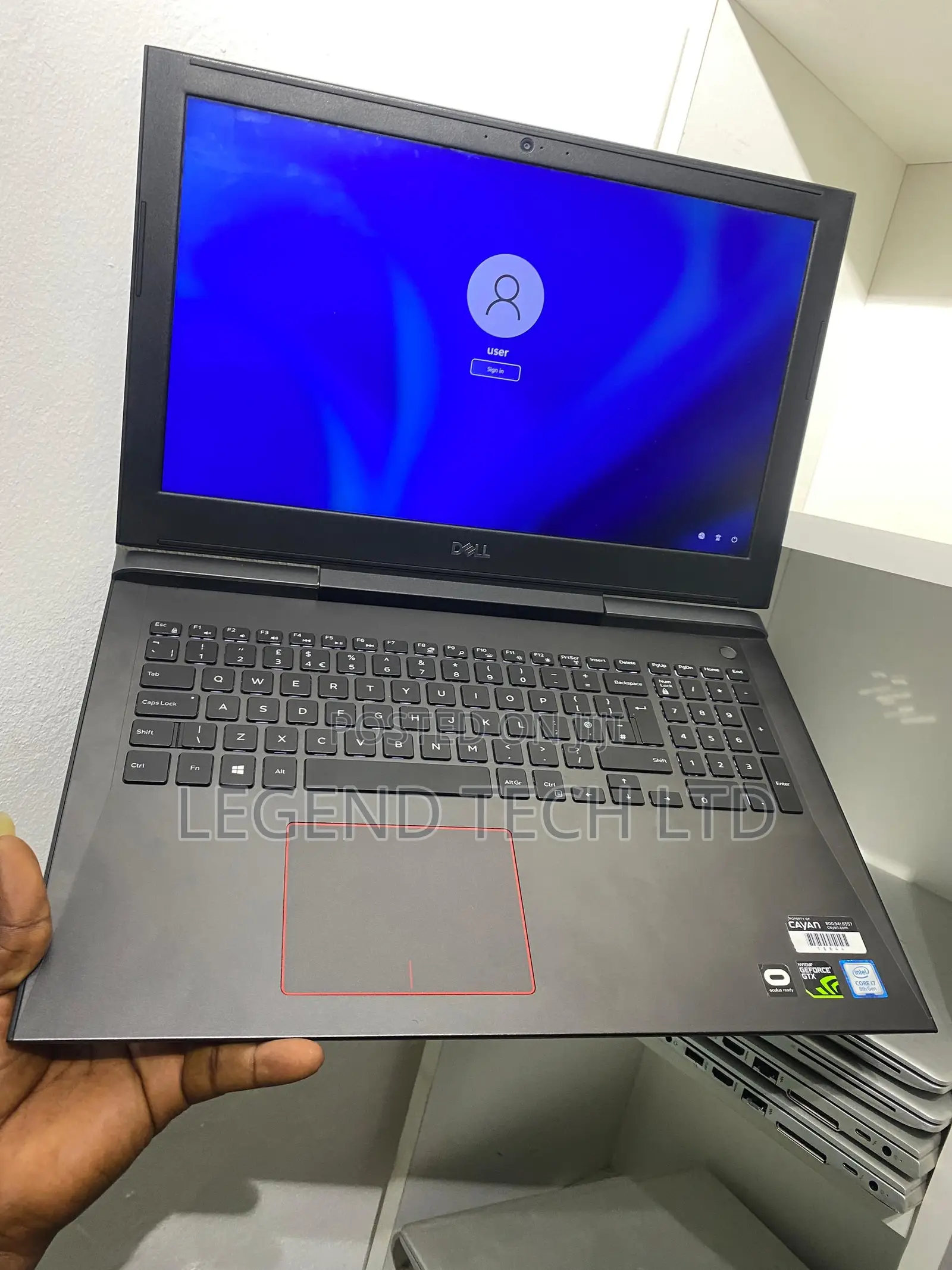 Laptop Dell G5 16GB Intel Core i7 SSD 512GB
