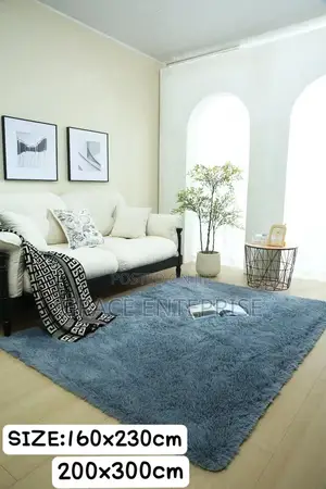 Designer Light Weight Fluffy Carpet in Diff Colors