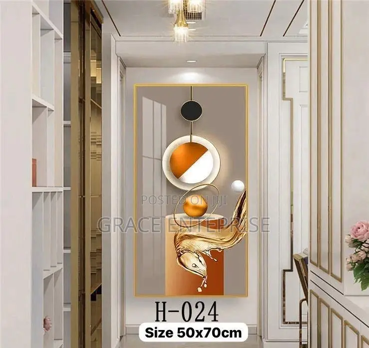 Luxurious and Affordable 3D Wall Paintings in Diff Colors