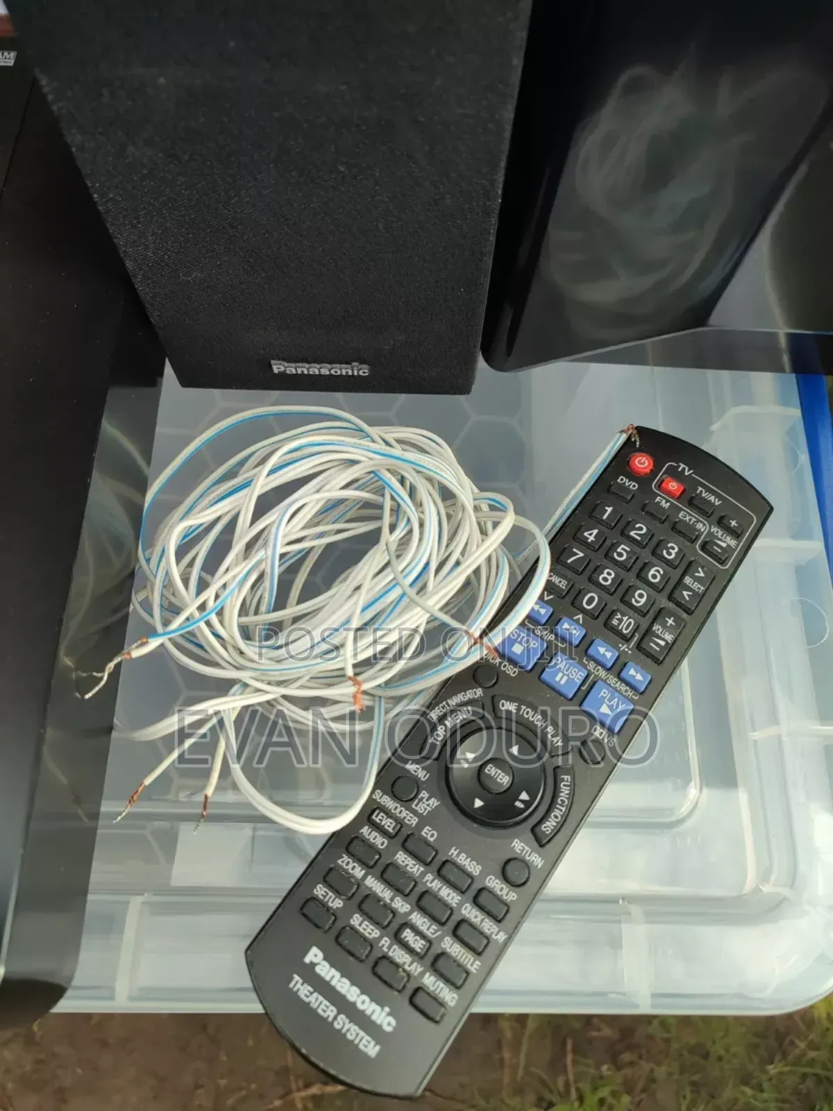 Powerful Panasonic Premium Home Theater UBS, Radio, DVD, BT