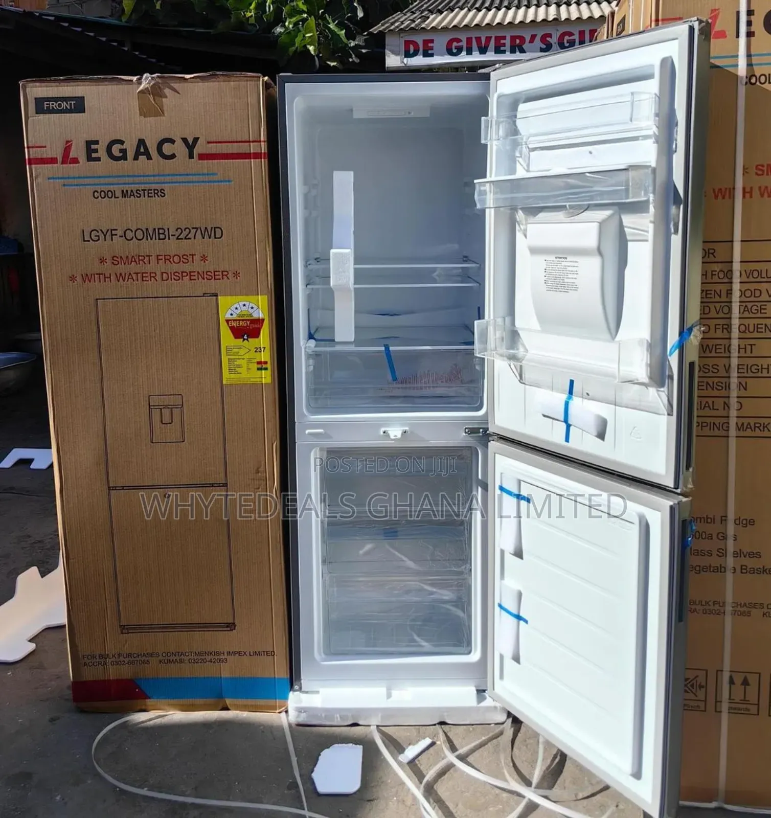 5YRS Warranty|Legacy 227L FRIDGE|Smart Frost|WATER DISPENSE