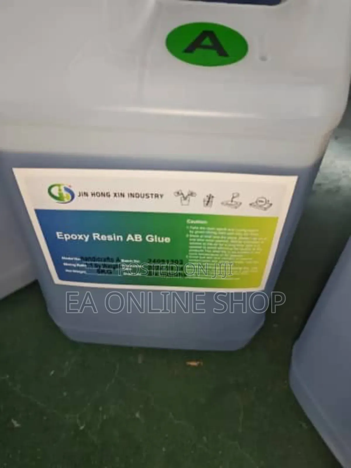 1:1 Epoxy Resin Hardner With Dispensing Nozzles 5kg Each