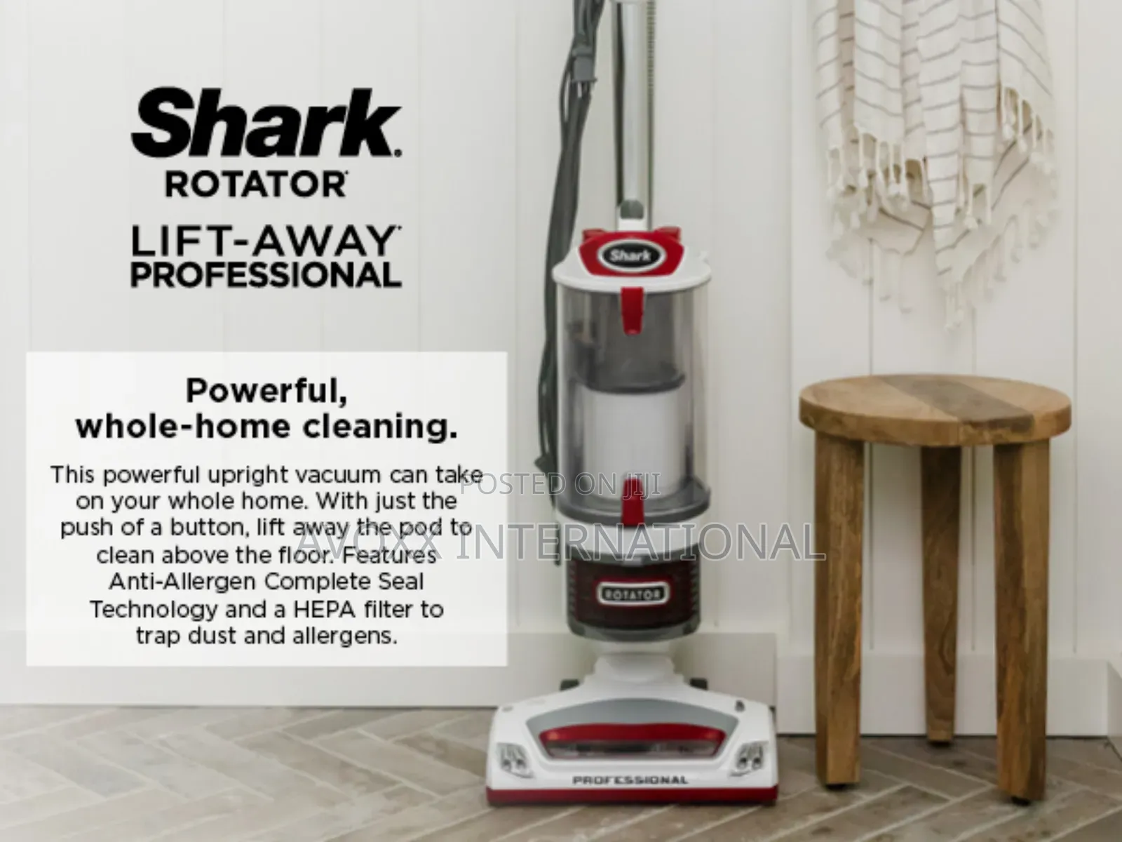 Shark NV501 Rotator Professional Lift-Away Upright Vacuum