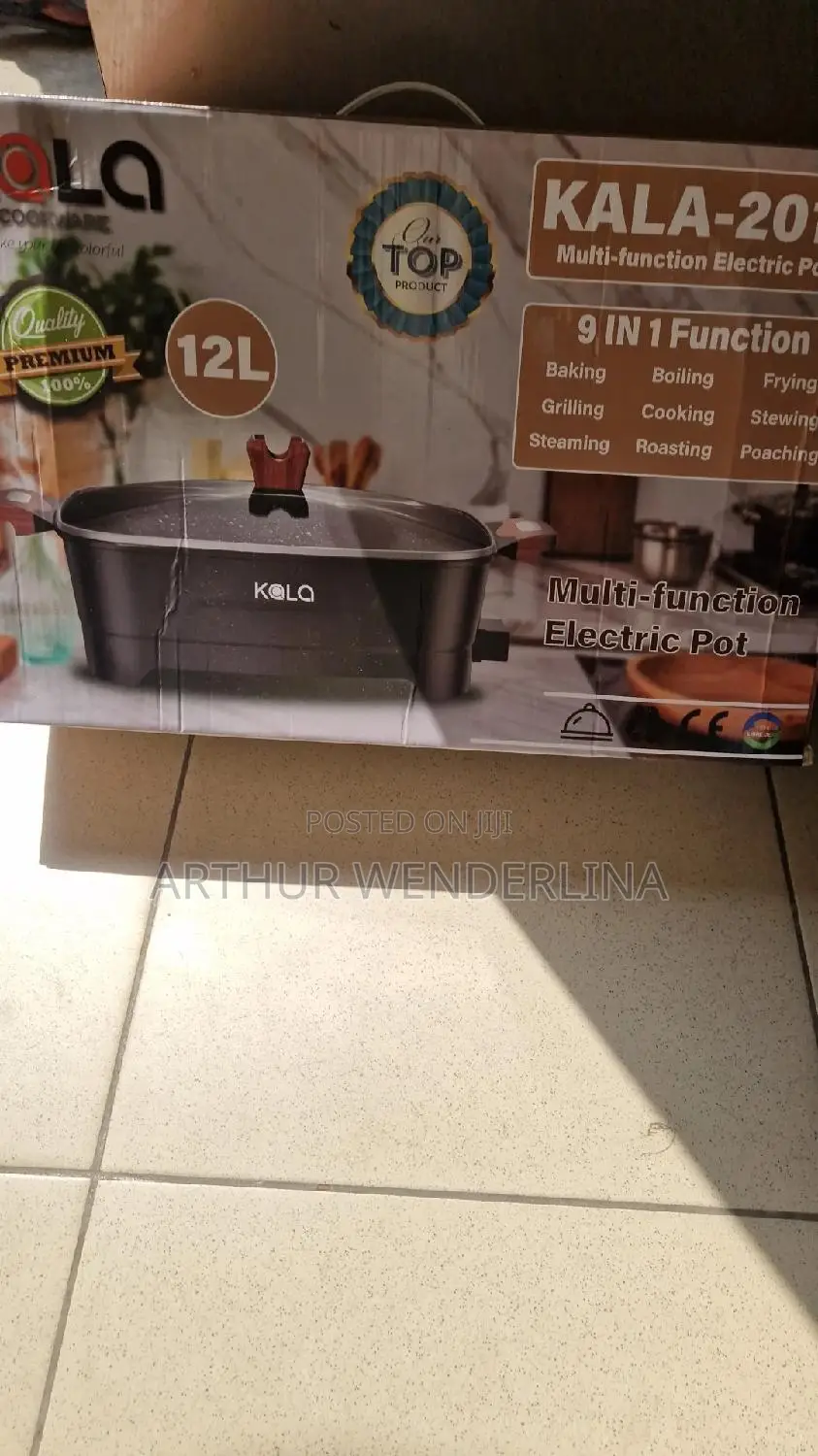 Kola 12 Liters Cooking Pot