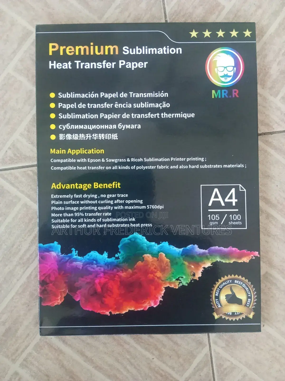 Heat Transfer Sublimation Paper