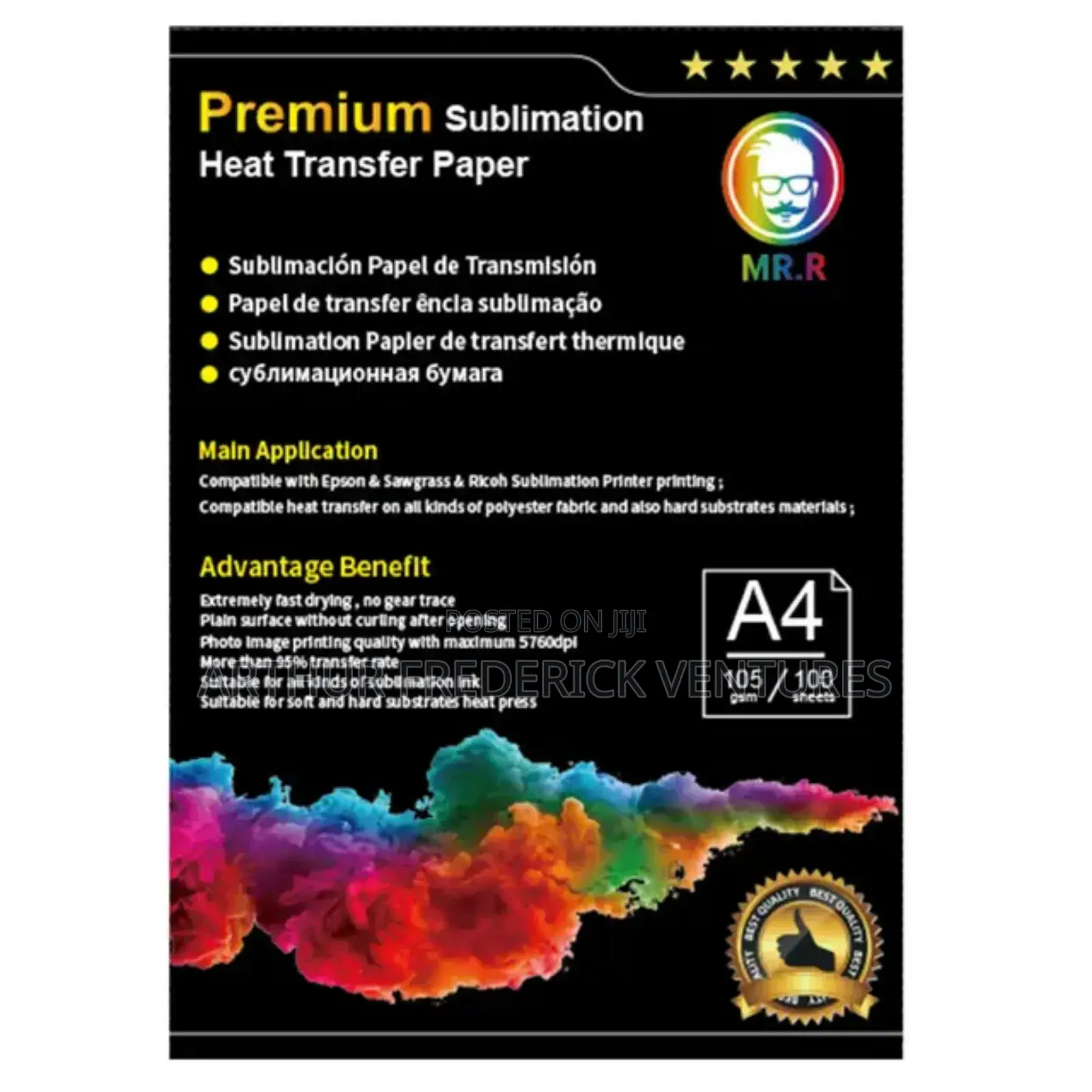 Heat Transfer Sublimation Paper