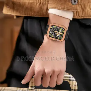 Mes 2in1 Case + Strap For Apple Watch Series 1-9(Not A Watch