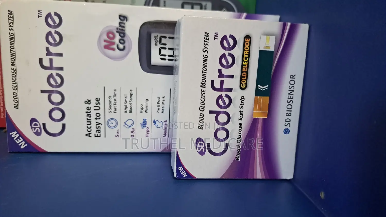 Code Free Glucose Meter
