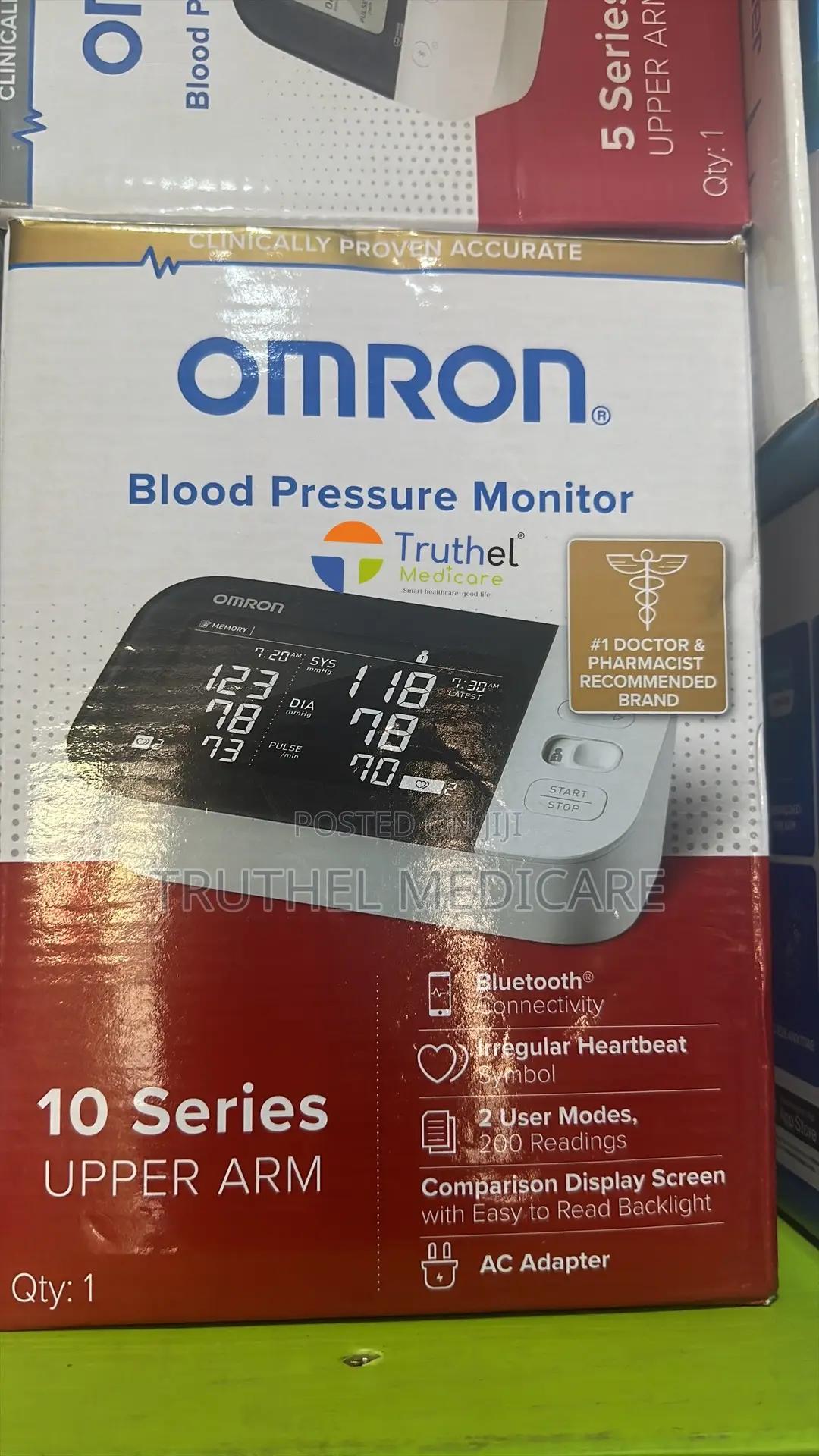 Digital Blood Pressure Monitor (Omron M10 Series )