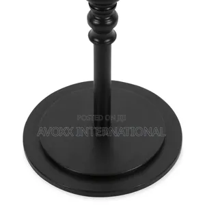 Parodi 26'' Tall Solid Wood Pedestal End Table
