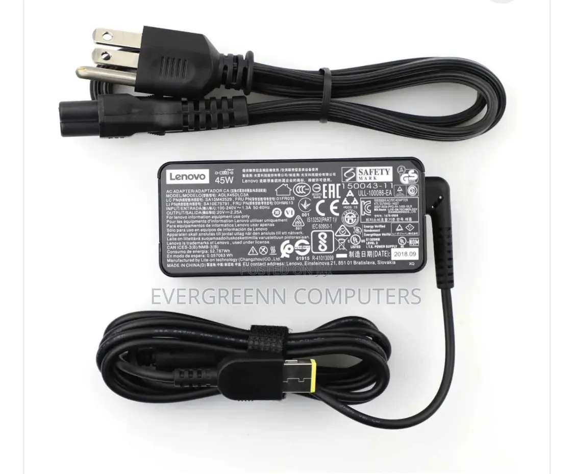 Lenovo Type C Charger, 45W