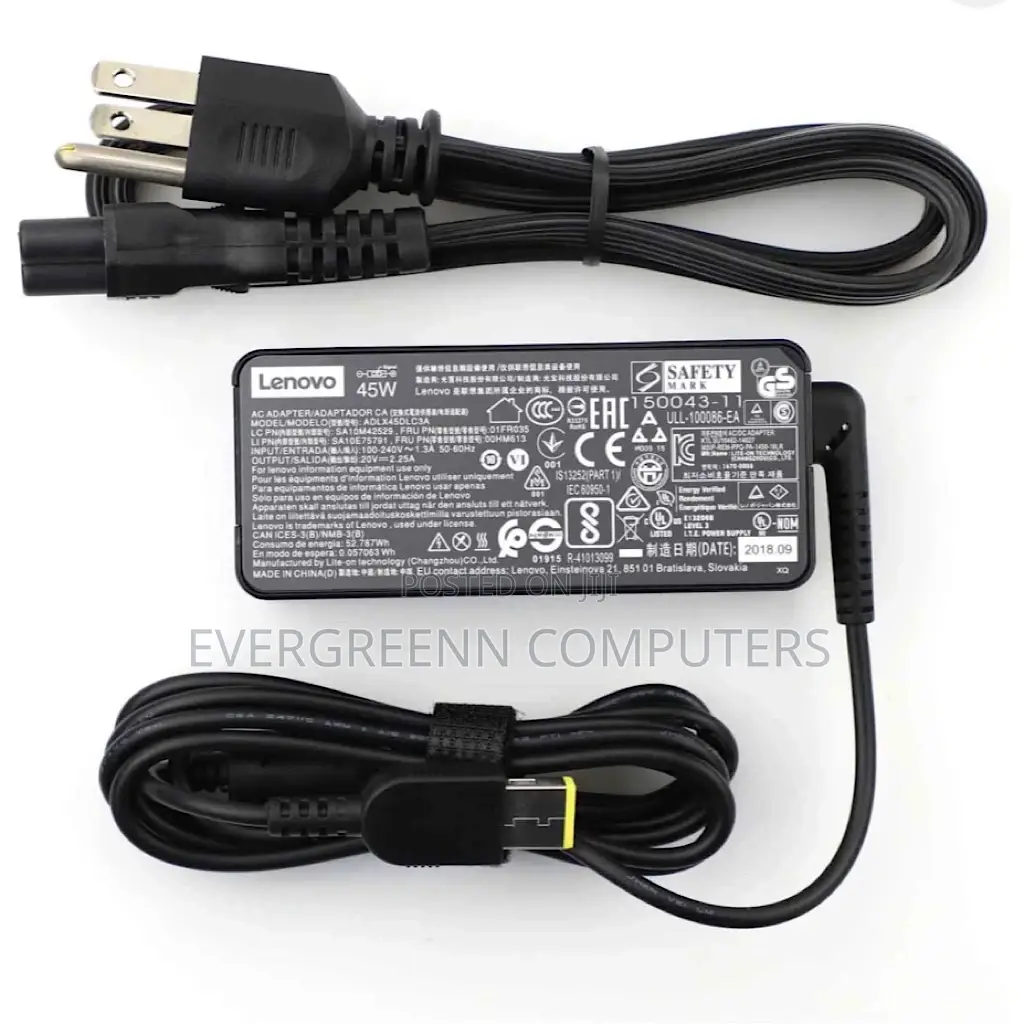 Lenovo Type C Charger, 45W