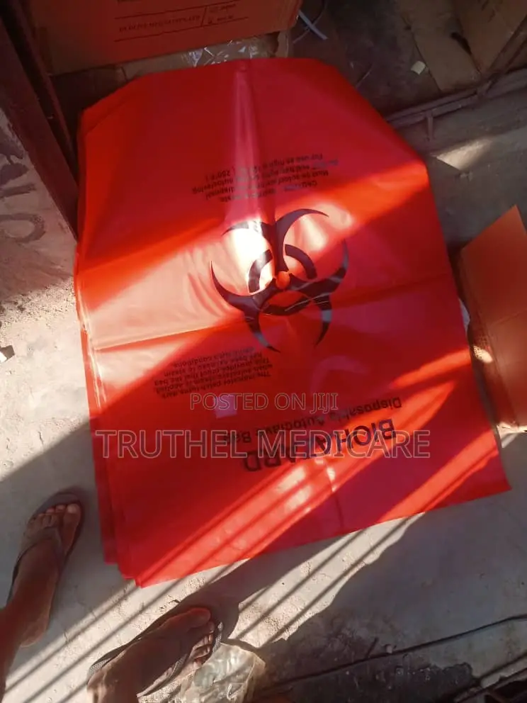 Biohazard Bags/ Bin Liners (50, 100, 250 Litres)