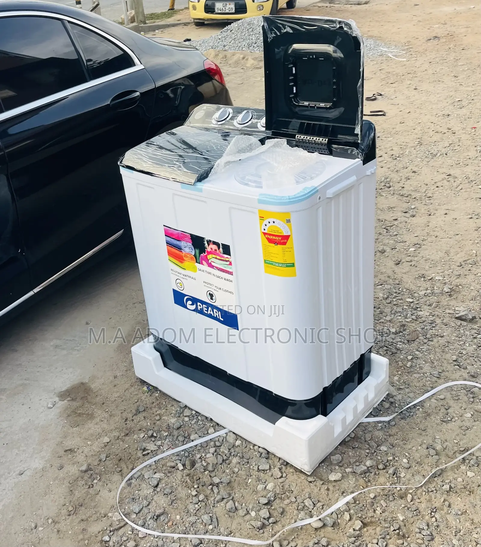 Affordable Pearl 10kg Top Load Electric Washing Machine.