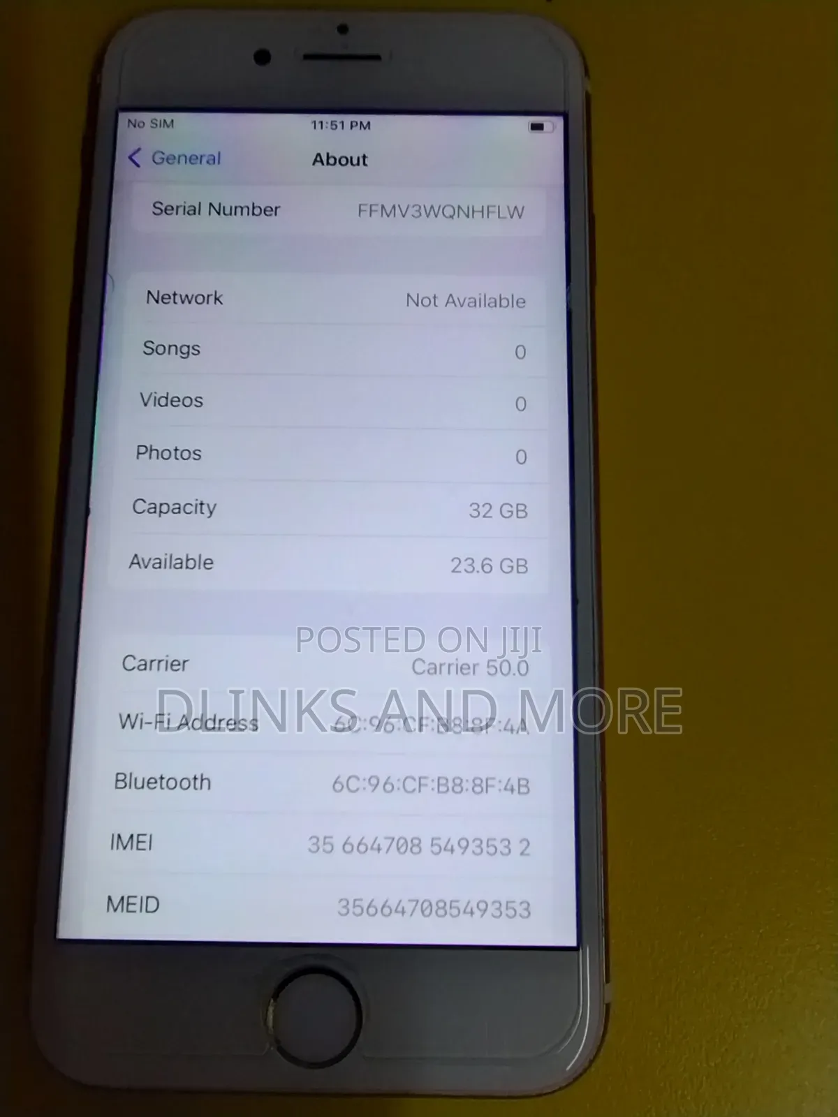 Apple iPhone 6s 32 GB Rose Gold
