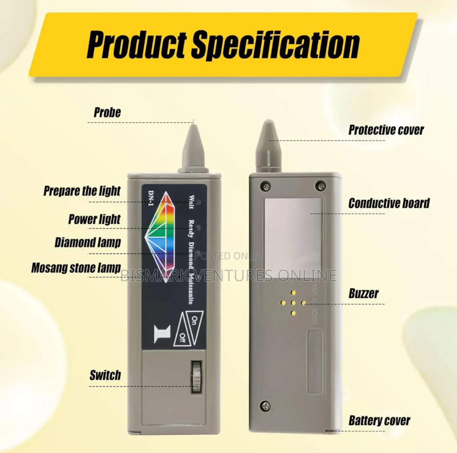 2 In1 Diamond Tester Pen, Moissanite Tester, Hight Accuracy