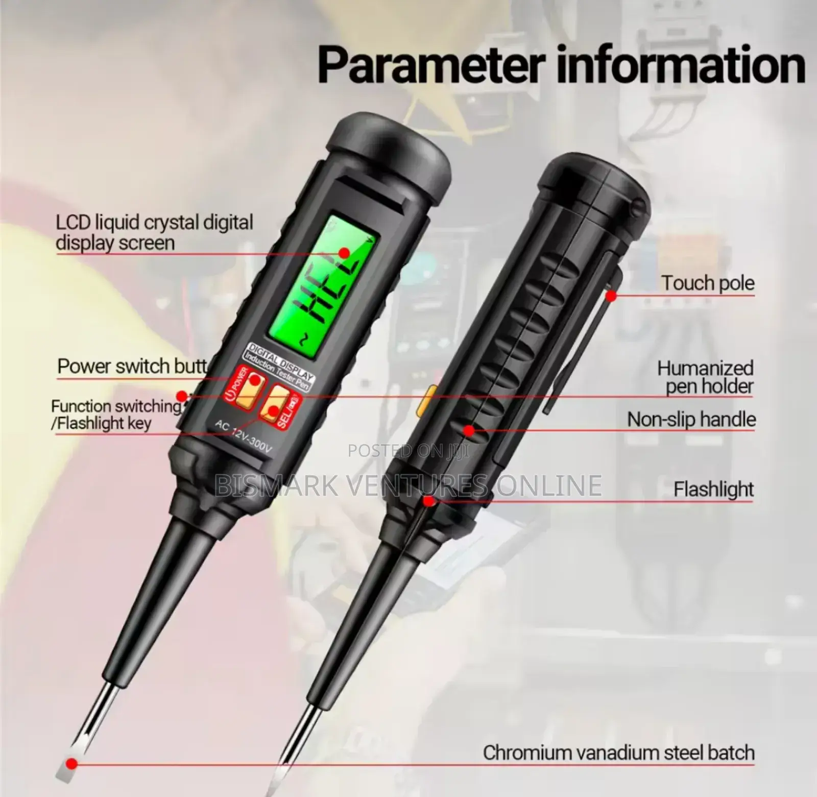 AC/DC Voltage Detector Pen