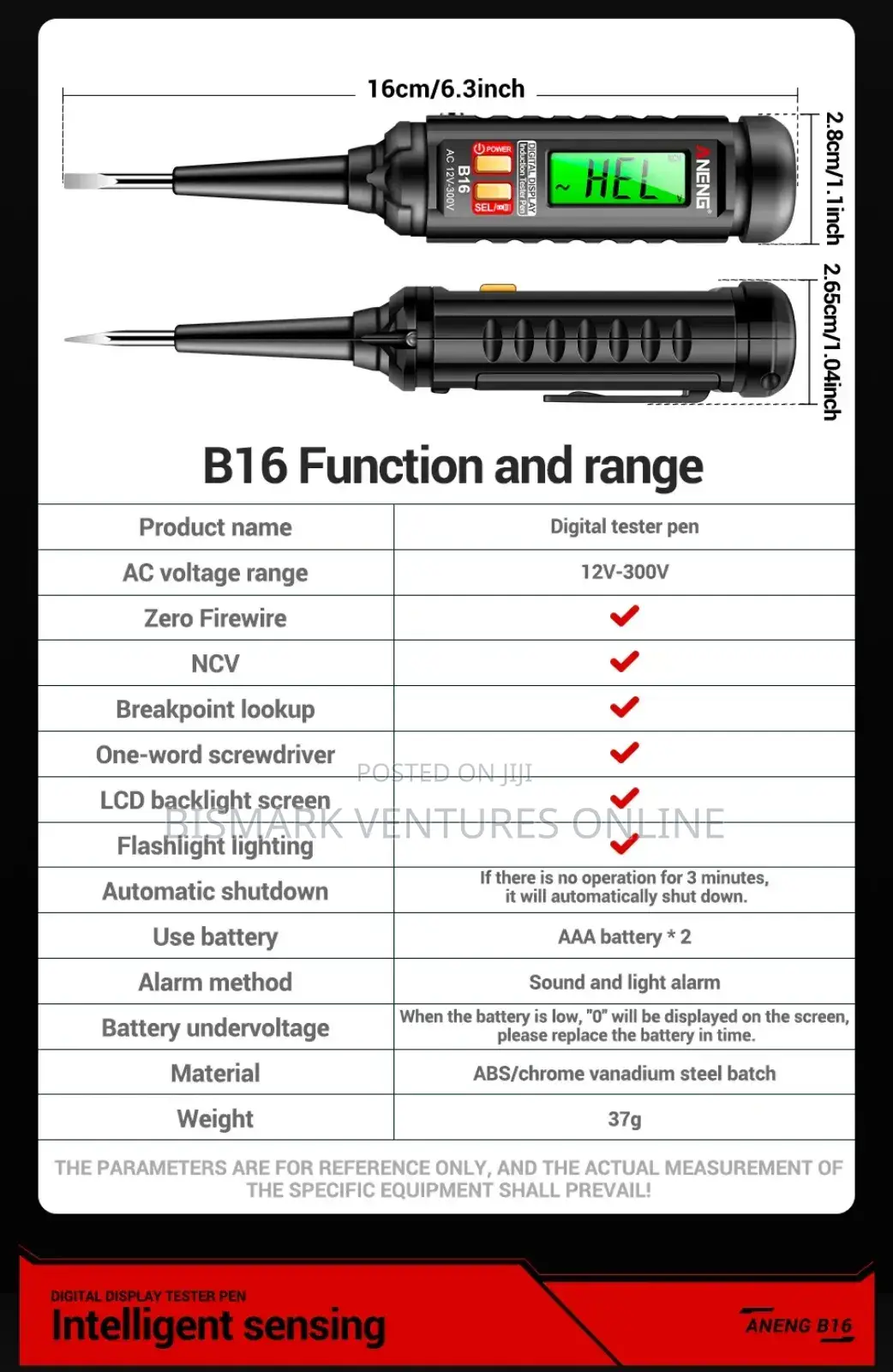 AC/DC Voltage Detector Pen