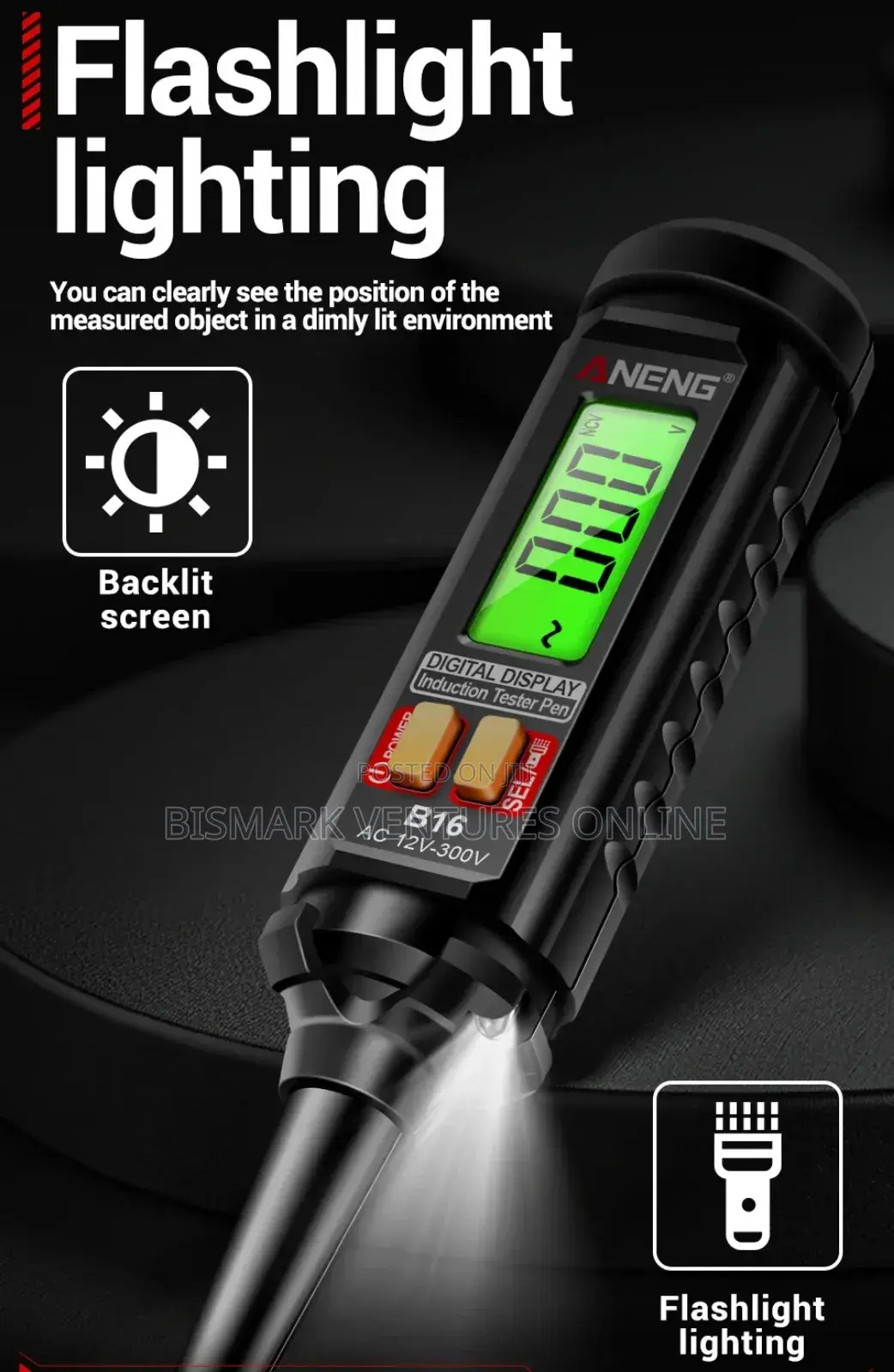 AC/DC Voltage Detector Pen