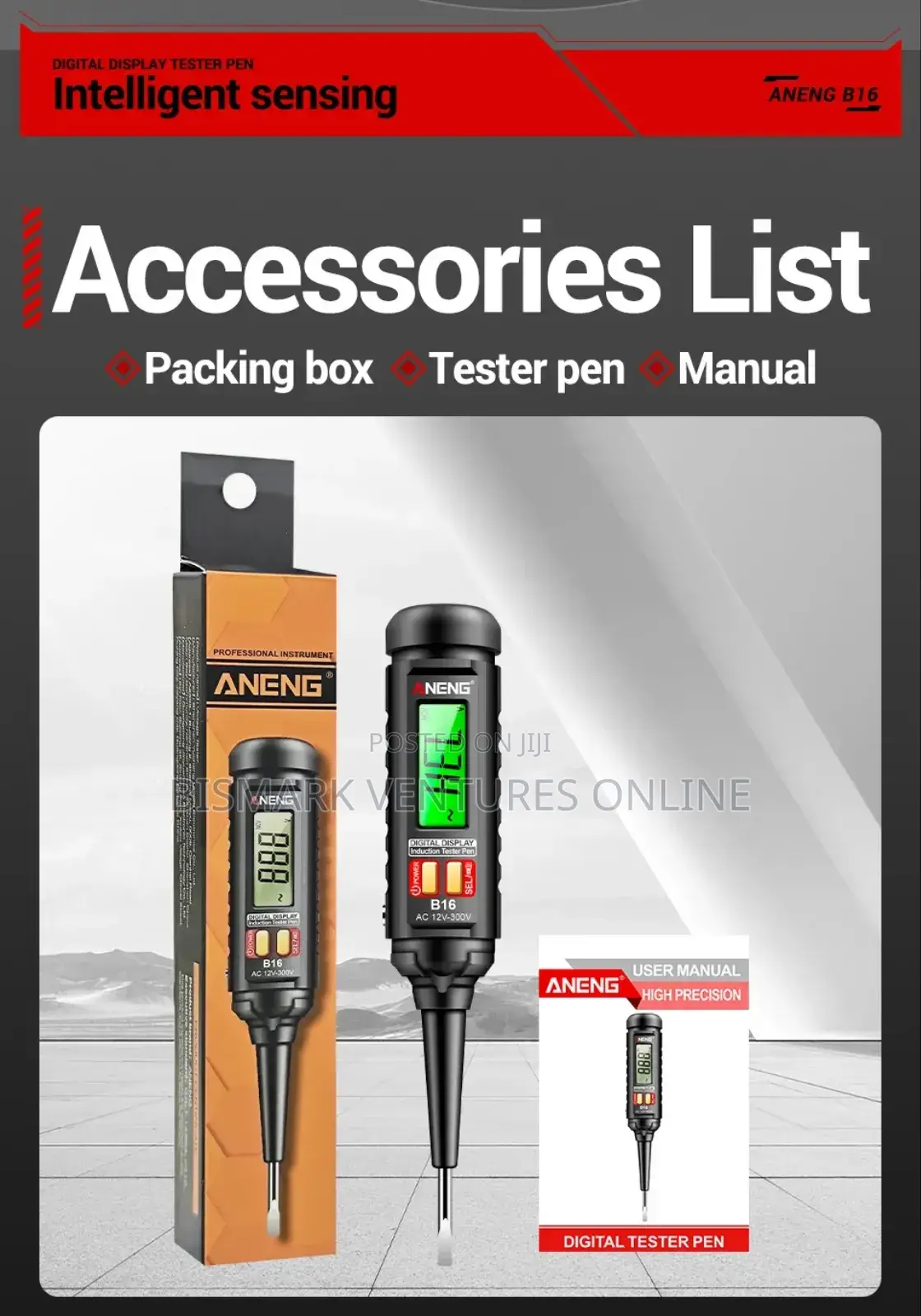 AC/DC Voltage Detector Pen