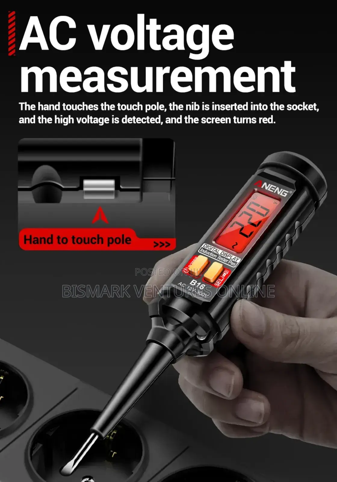 AC/DC Voltage Detector Pen