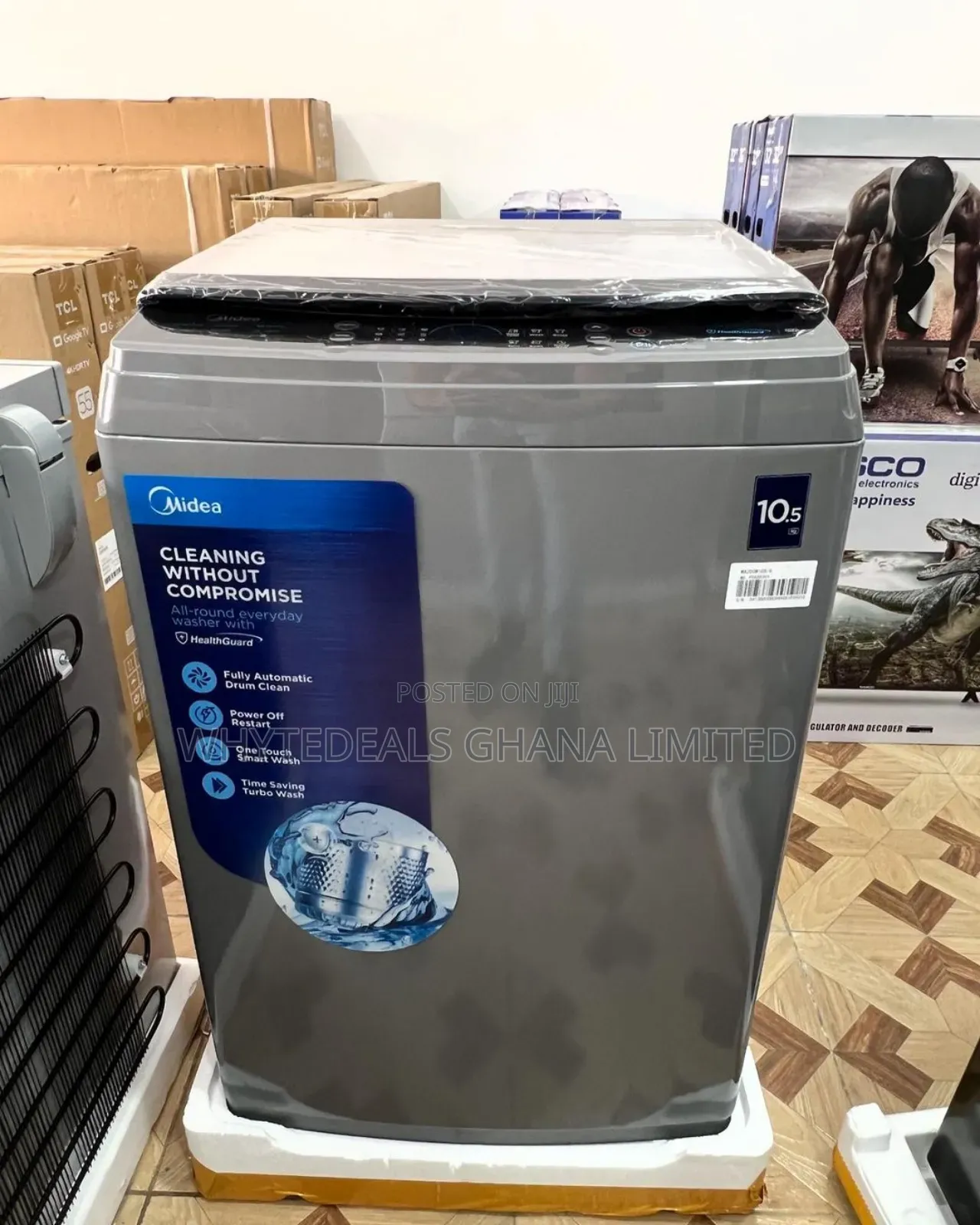 Midea 10.5kg Top Load Fully Automatic Washing Machine