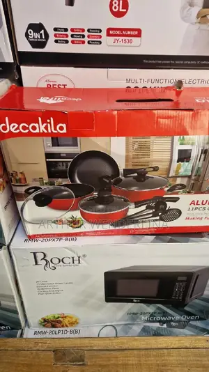 Decakila 11-piece Non-stick Cookware Set [KMEP006B]